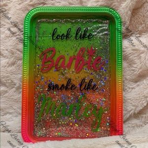 Look Like Barbie Shaker Tray